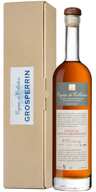 Cognac Grosperrin Héritage N°71 Brut de Fût Petite Champagne