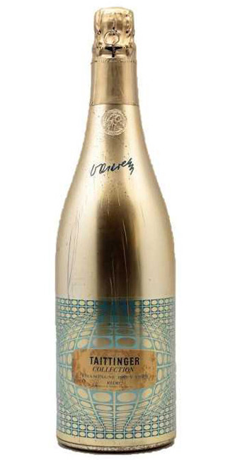 Champagne Taittinger Collection Vasarely 1978