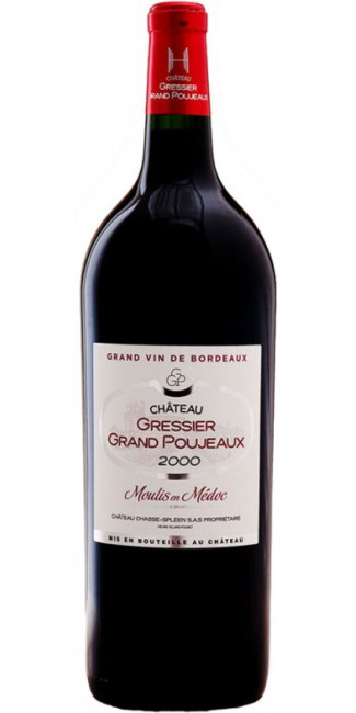 Château Gressier Grand Poujeaux 2000 Magnum Bordeaux Moulis