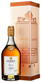 Godet Millésime 1993 Cognac Fins Bois
