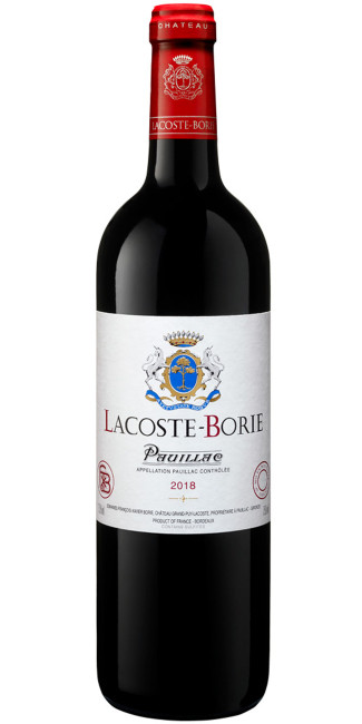 Absolut bogstaveligt talt Mars Lacoste-Borie 2018 - Vin de Bordeaux - Pauillac
