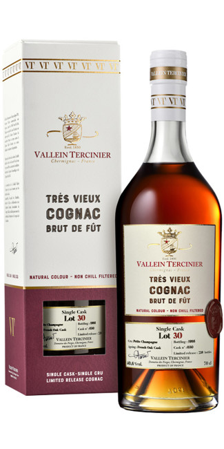 Cognac Vallein Tercinier Lot 30 Petite Champagne